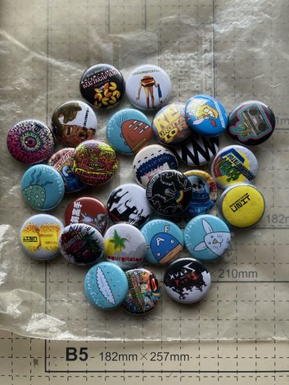 Pack of 6 Regurgitator Badges MIXED BAG!