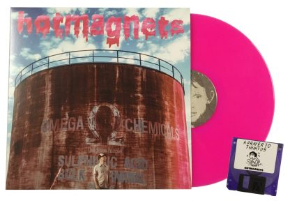 hotmagnets - OMEGA CHEMICALS - VINYL (fusion hotpink) with BONUS FLOPPY DISK