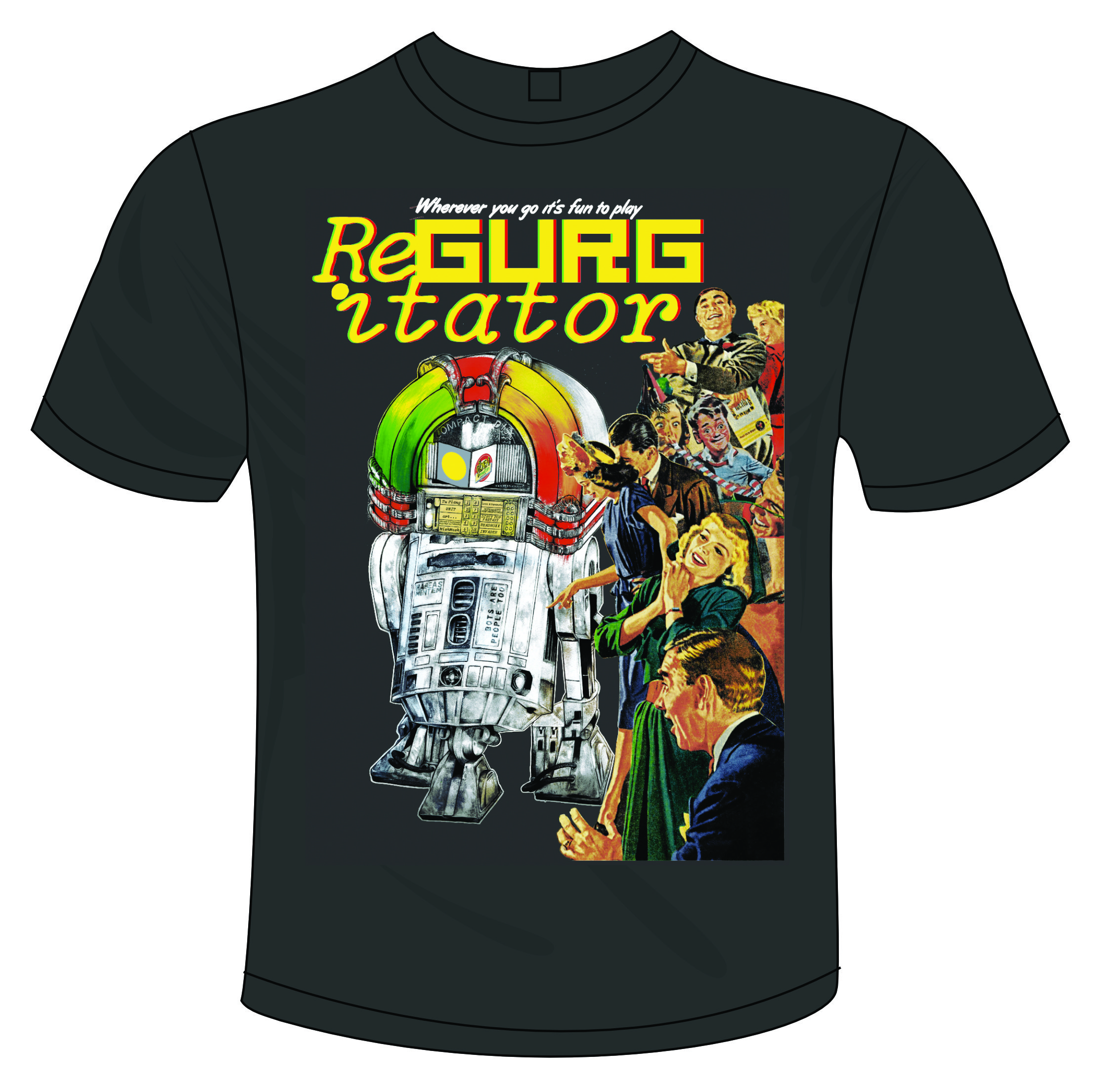 REGURGITATOR jukeboxxin' SHIRT